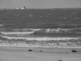 spiekeroog eiland in de noorden zee foto