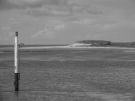 eiland spiekeroog in duitsland foto