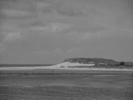 eiland spiekeroog in duitsland foto