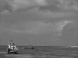 eiland spiekeroog in duitsland foto