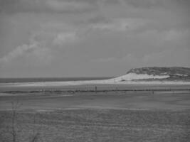 eiland spiekeroog in duitsland foto