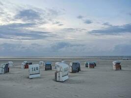 het eiland Spiekeroog foto