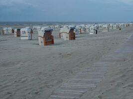 de Duitse eiland van spiekeroog foto