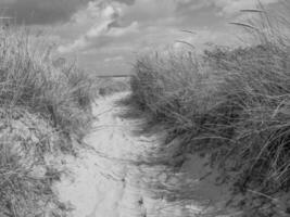 eiland spiekeroog in duitsland foto