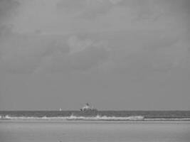 eiland spiekeroog in duitsland foto