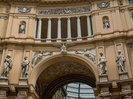 de stad van Napels in Italië foto