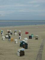 de strand van borkum foto