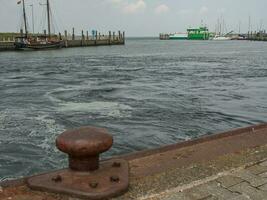 de haven van neuharlingersiel foto