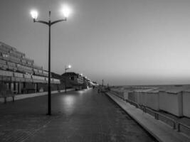 de haan Bij de noorden zee in belgie foto