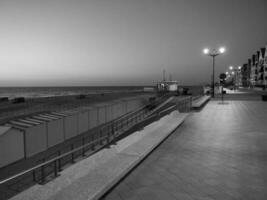 de haan Bij de noorden zee in belgie foto