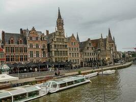 de stad van meneer in belgie foto