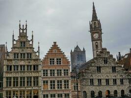 de stad van meneer in belgie foto