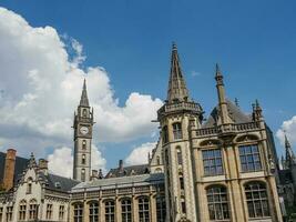 de stad van meneer in belgie foto