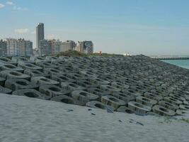 de stad van oostende en de belgisch kust foto