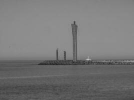 de stad van oostende en de belgisch kust foto