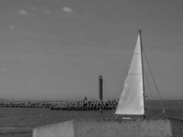 de stad van oostende en de belgisch kust foto