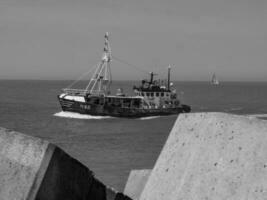 de stad van oostende en de belgisch kust foto