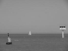 de stad van oostende en de belgisch kust foto