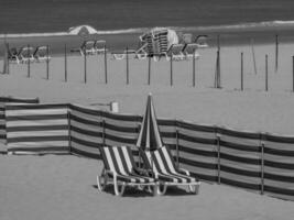 de strand van de haan in belgie foto