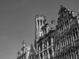 de stad van Brugge in belgie foto