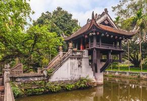 pagode met één pilaar in Hanoi, Vietnam