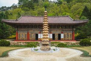 pohyonsa-tempel in hyangsan, noord-korea foto
