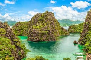 kayangan-meer, coron palawan, filippijnen foto