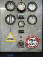 wijnoogst Italiaans controle bord foto
