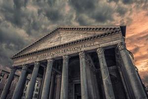 het pantheon in Rome foto