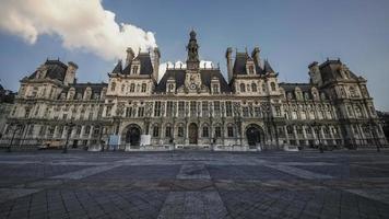 belangrijkste stadhuis in parijs foto