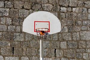 straat basketbal hoepel foto