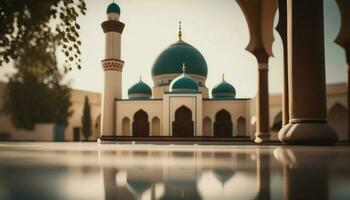 foto van mooi moskee
