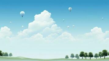 wereld ozon dag achtergrond, Internationale dag voor de behoud concept. generatief ai foto