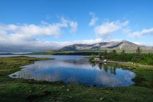 lough inagh county galway ierland foto