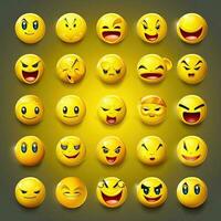 pret emoji smiley ai gegenereerd foto