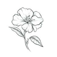 zon gardenia bloem ai gegenereerd foto