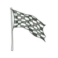 sport racing vlag ai gegenereerd foto