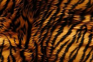 echt tijger huid structuur naadloos patroon, ai gegenereerd foto