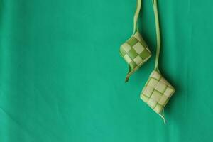 ketupat of rijst- knoedel foto