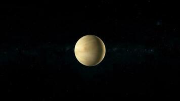 Venus atmosfeer planeet. foto