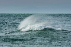 golven in de oceaan, Patagonië foto