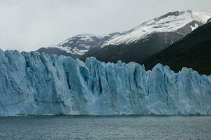 perito meerno gletsjer, los gletsjers nationaal park, de kerstman cruz provincie, Patagonië Argentinië. foto