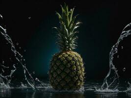 ananas plons achtergrond foto