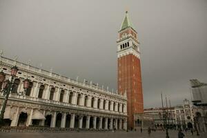 Venetië, een betoverend stad in Italië, vol van geschiedenis en middeleeuws architectuur. foto