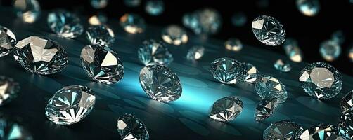 diamanten - generatief ai foto