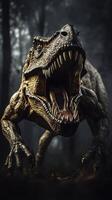 tyrannosaurus rex - generatief ai foto