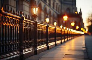 mooi straat lampen foto