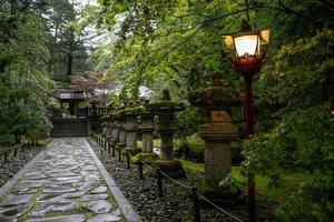 het gebied van de nikko-schrijn in japan foto