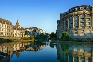 rivier- il in Straatsburg foto