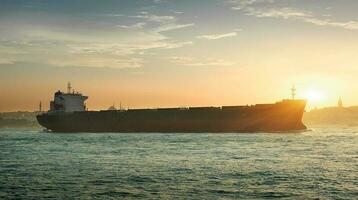 tanker in Istanbul foto